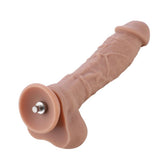 HiSmith 9 Inch Original Silicone Dildo – Durable Realistic Silicone Dildo Sex Machine Attachments